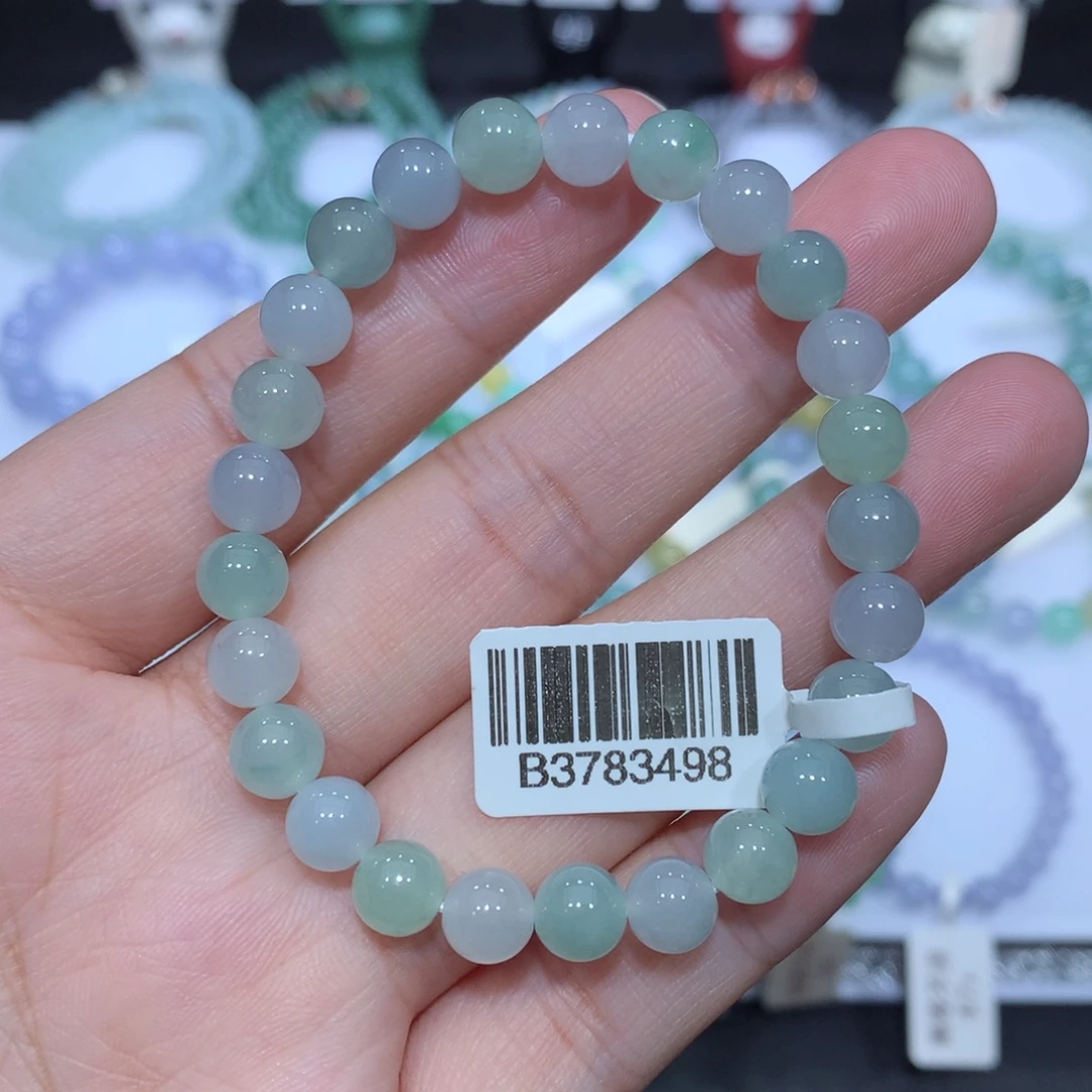 翡翠未镶嵌手串天然