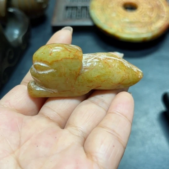 吊坠白玉菩提把件