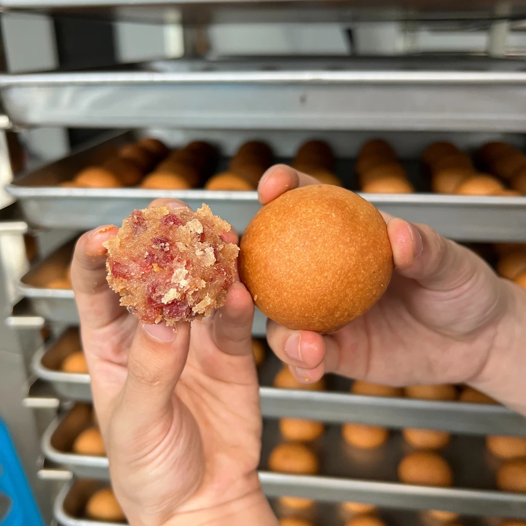 【买一盒送同款一盒】省医老师傅监制职工现烤现发火腿月饼云腿月饼