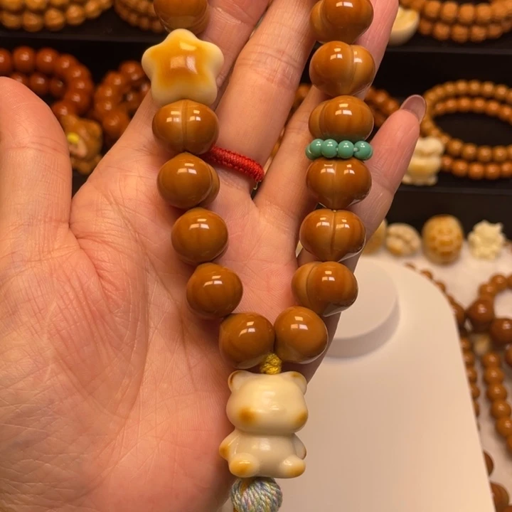 嘉***计核桃手串/手链屁桃