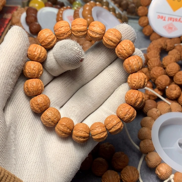 猴头核桃吊坠寿****工八棱