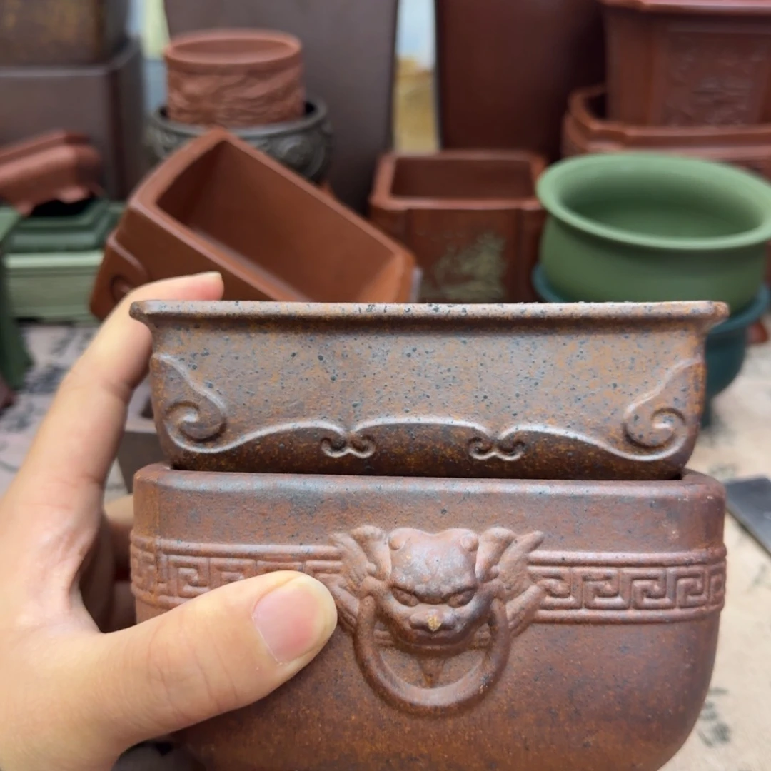 紫砂花盆宜兴紫砂瑕疵福利