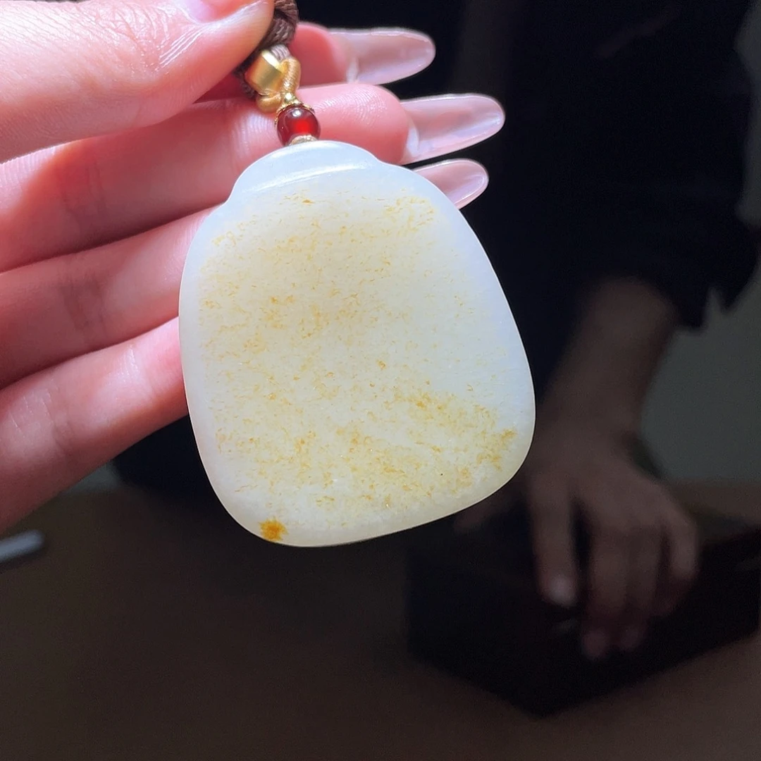 和田玉未镶嵌颈饰D2