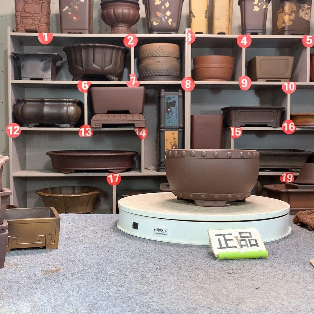 宜兴紫砂花盆正品