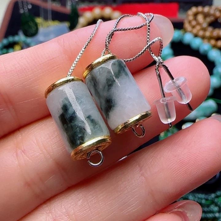 翡翠颈饰未镶嵌天然A货39