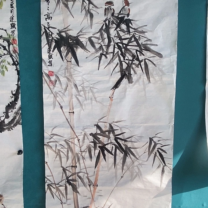 国画三尺手绘作品 孙运显老师