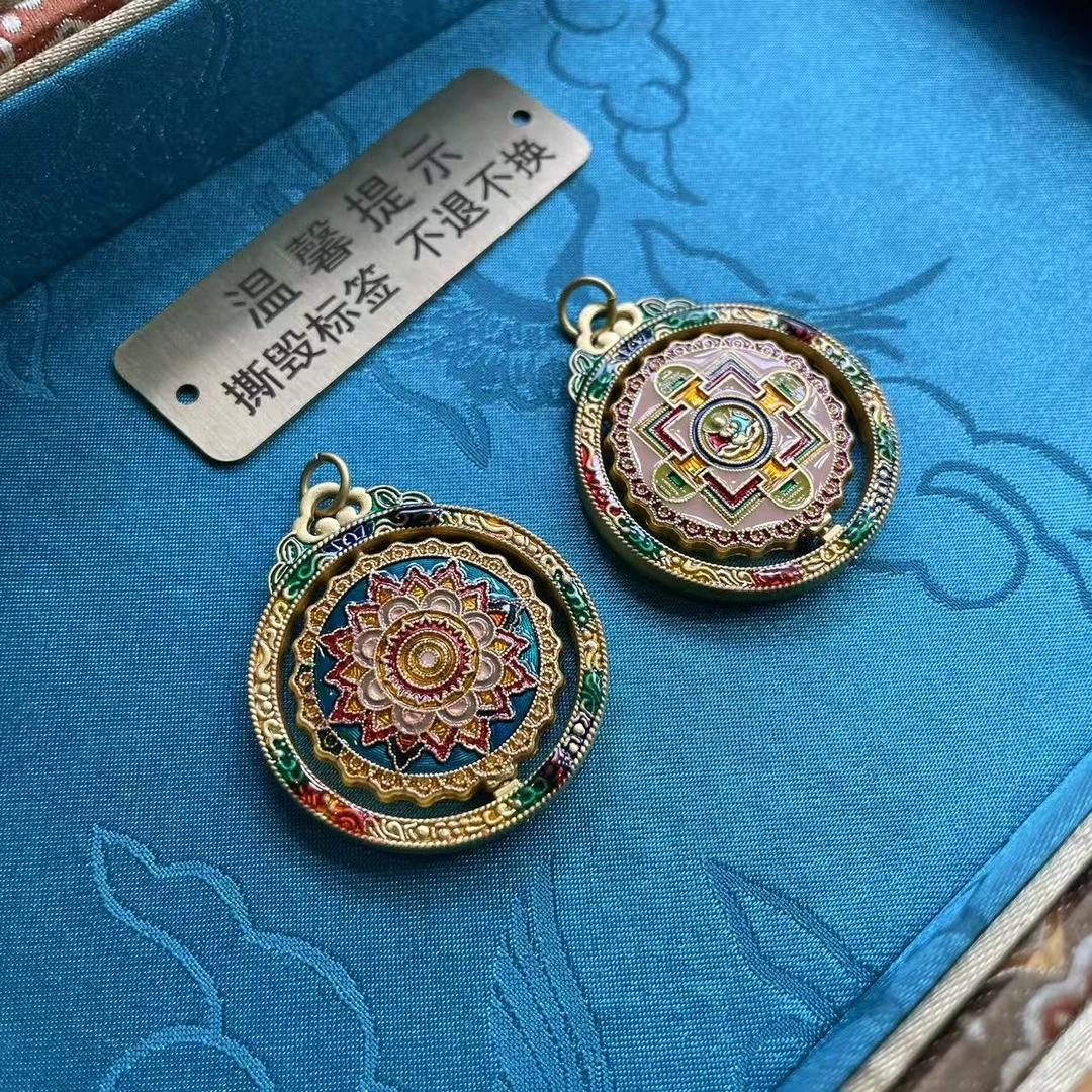 非金属亚克力吊坠 【胖】坛城曼陀罗吊坠多样性发其一@k