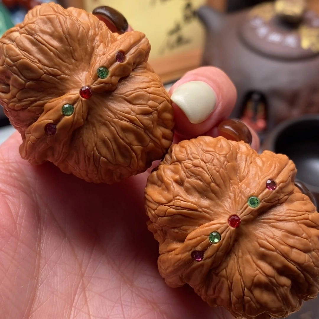 把件文玩核桃46尺寸平谷元宝