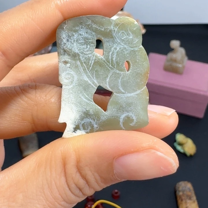 和田玉颈饰未镶嵌R*