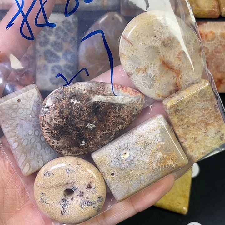 硅化珊瑚（珊瑚玉）珠宝金石合金凯****阁