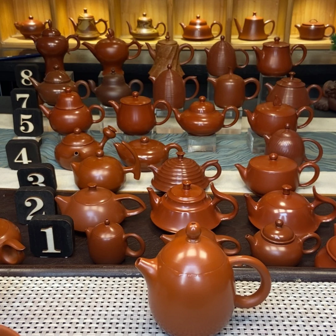 茶壶紫砂李***晔潮州手工艺