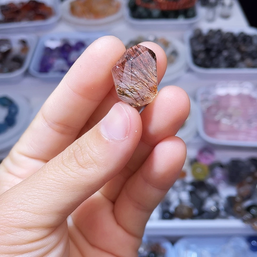 水晶单珠未镶嵌紫晶