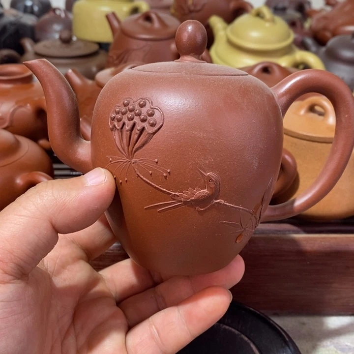 紫砂茶壶熊***业精工制作