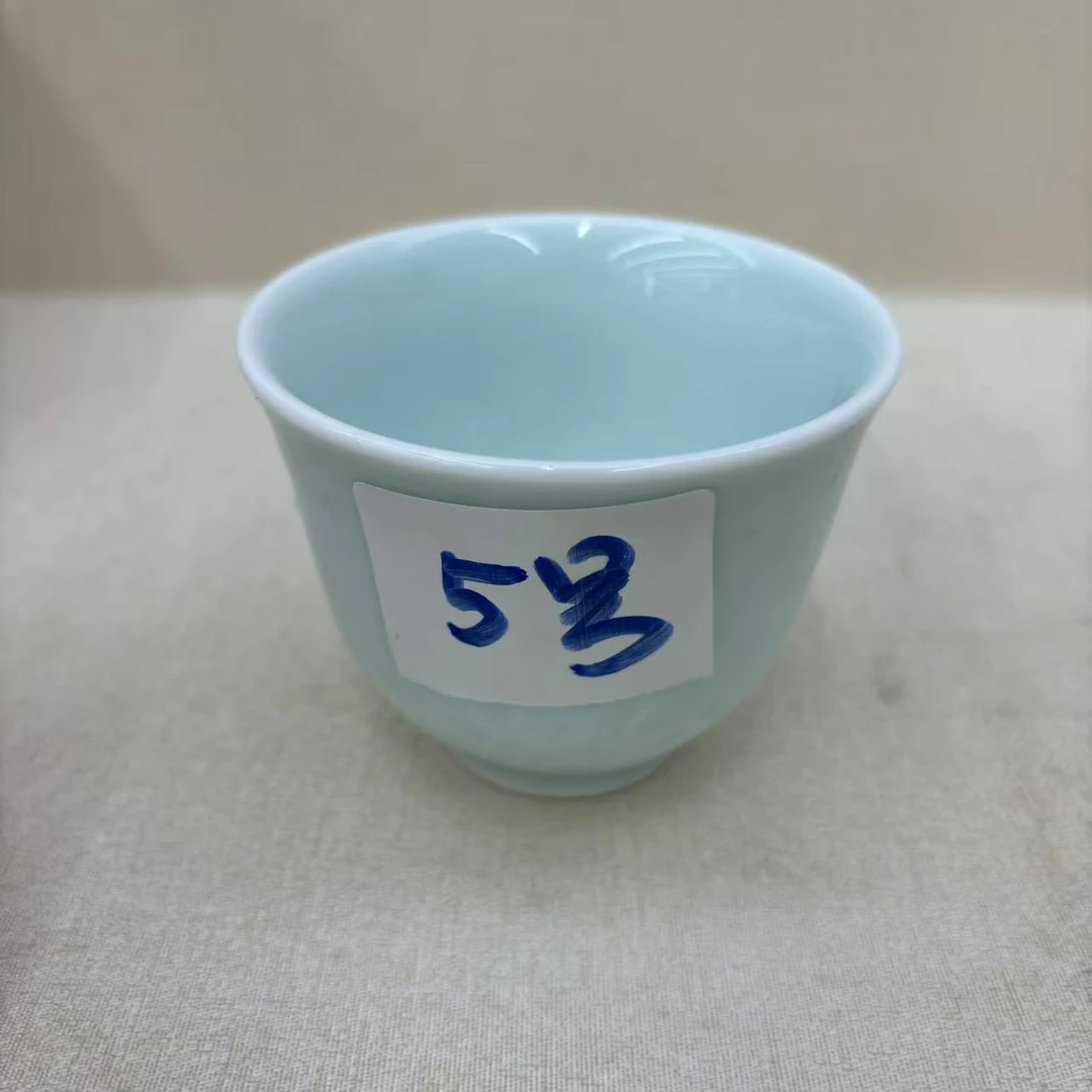 （代拍链接5）汝瓷陶瓷收藏杯
