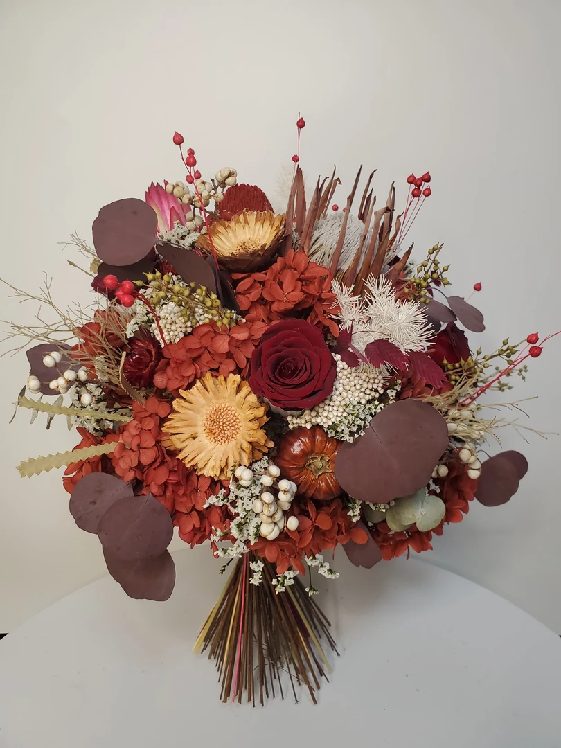 南非进口永生花大花束干花手捧花北欧客厅软装摆件