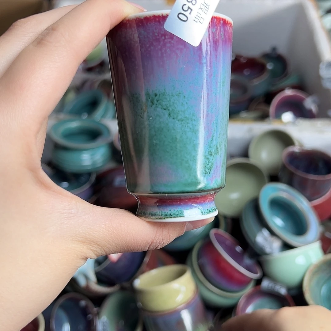 摆件陶窑口自销原矿钧瓷