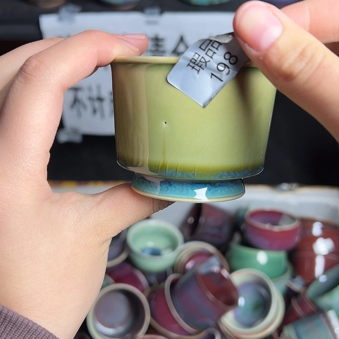 摆件陶窑口自销原矿钧瓷