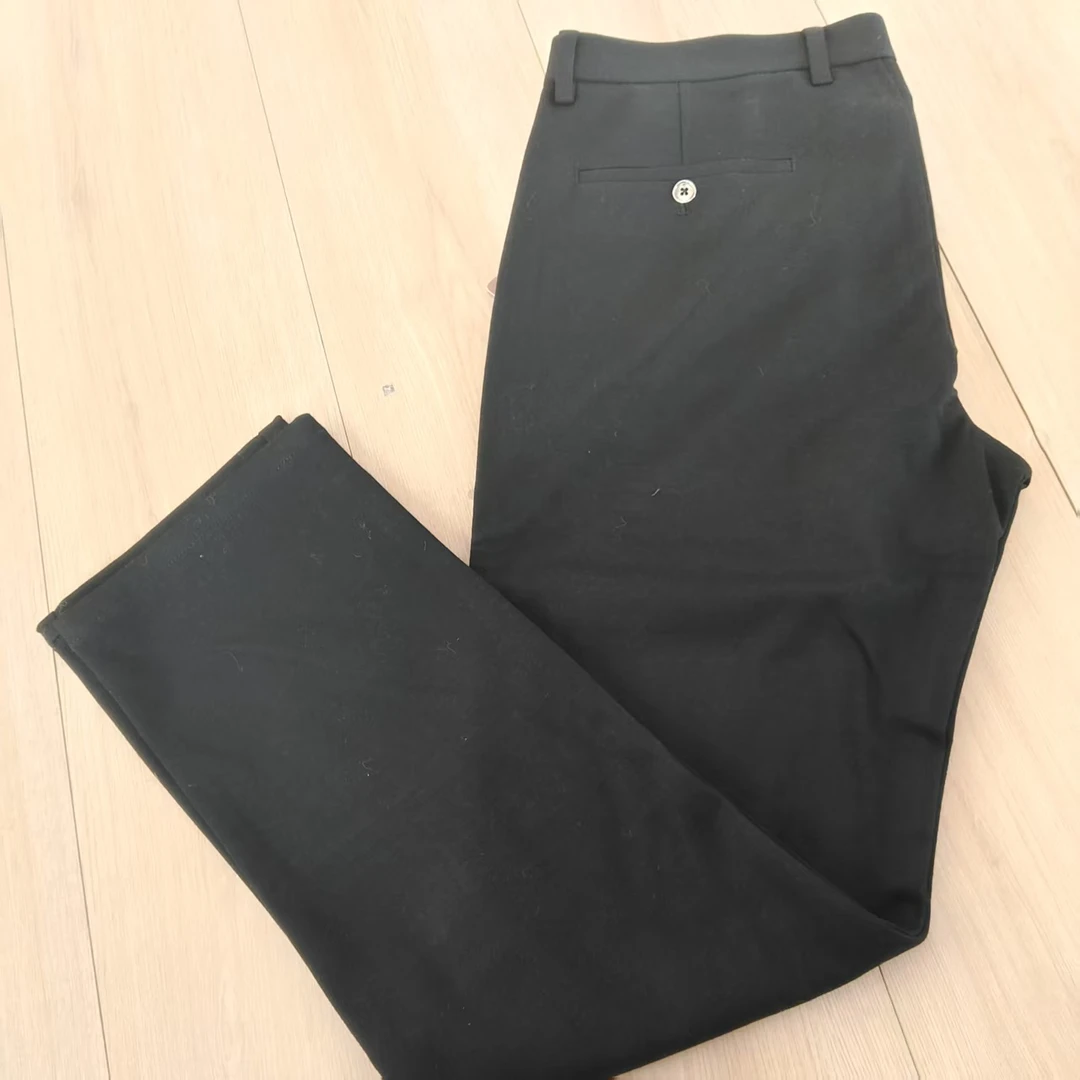 黑色休闲长裤/12号35码170左右