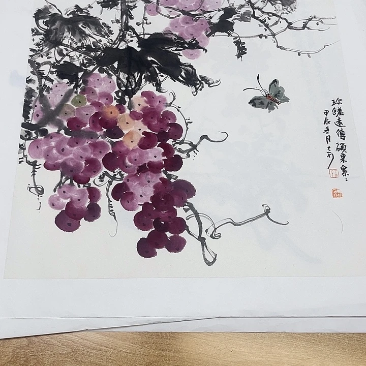 姜奇老师花鸟作品50×50