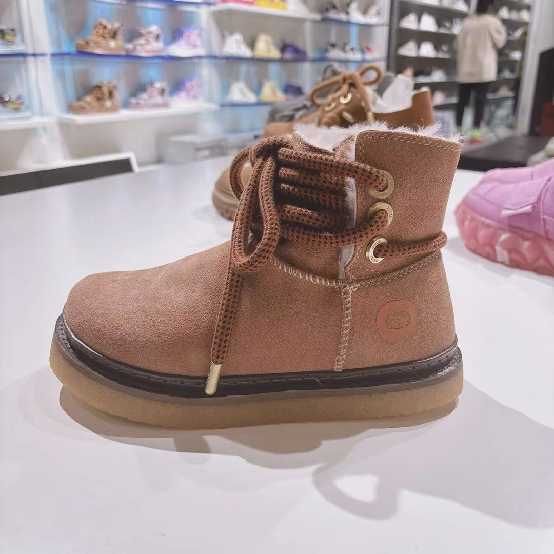 T23340913 T23340915  T23340912 OETZI皮毛一体棉鞋