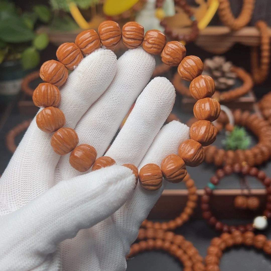 吊坠桃核恶**士1.4桃八棱手持