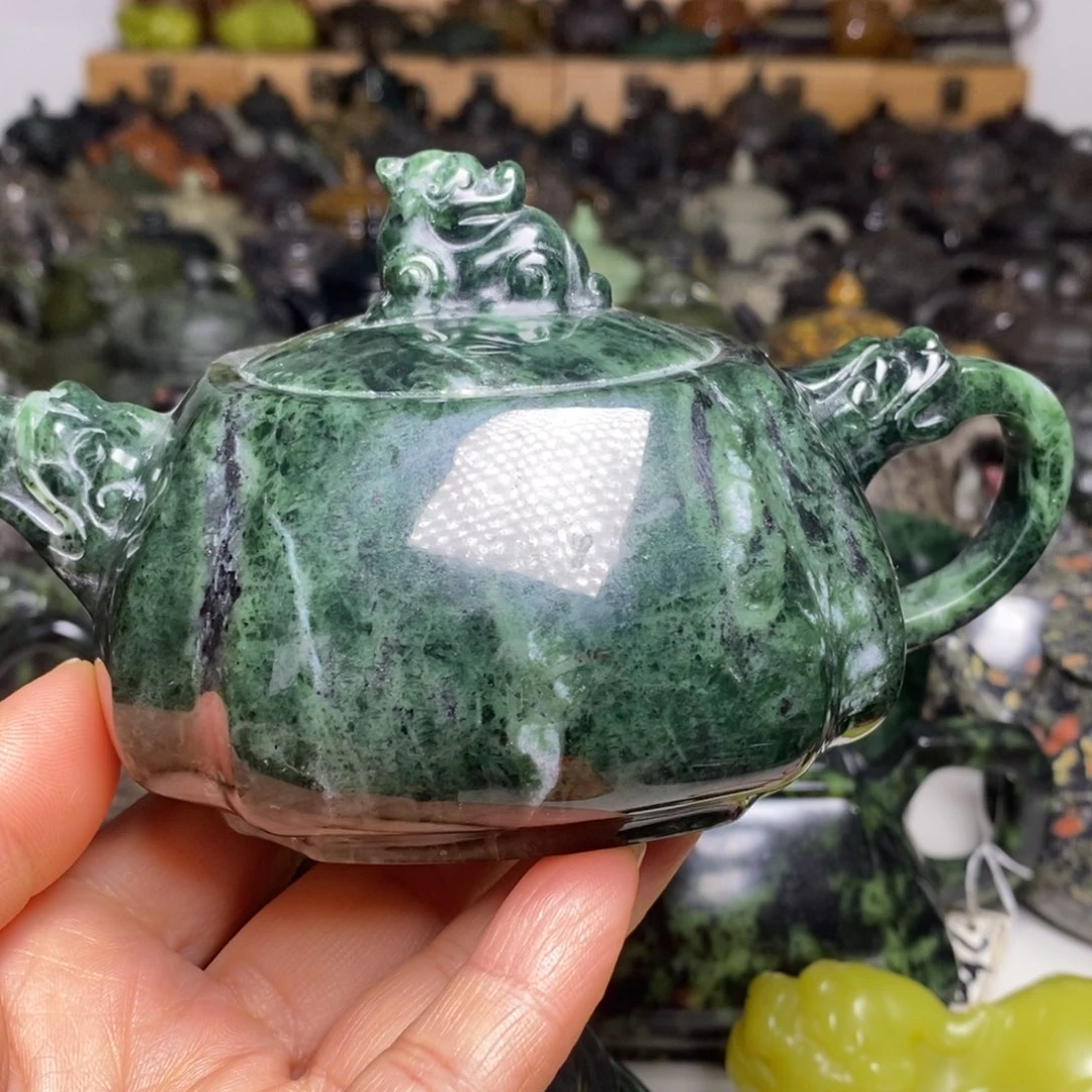 藏玉药王石福利款龙尊壶230cc