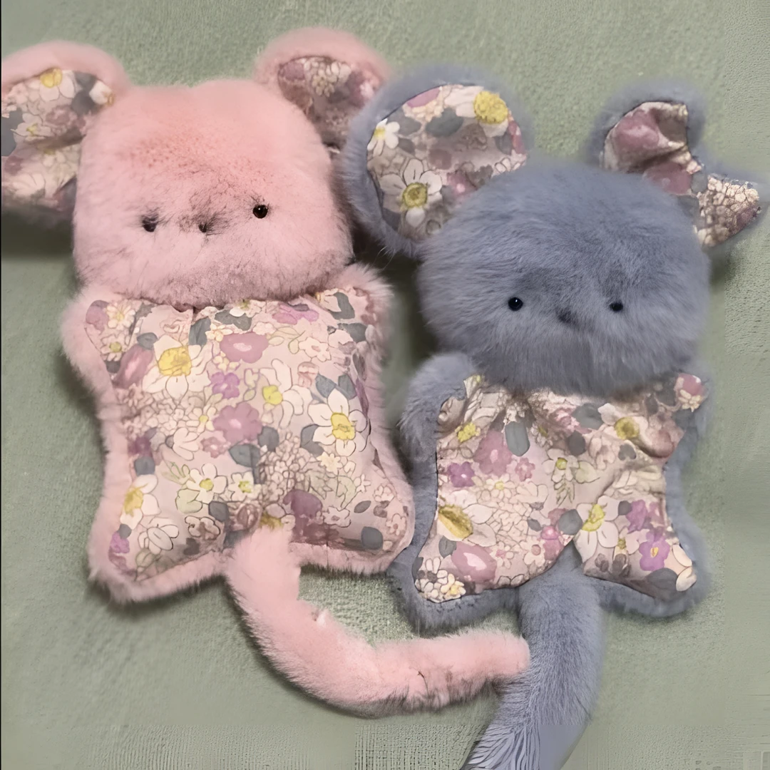 【4·9/1个】安抚豆袋玩偶手工diy小猪小鼠超萌自制娃娃治愈安抚助眠