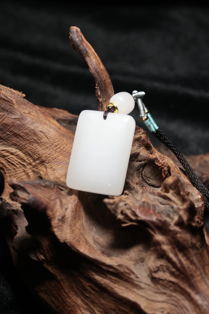 新人福利-石英质玉无事牌-YCF024