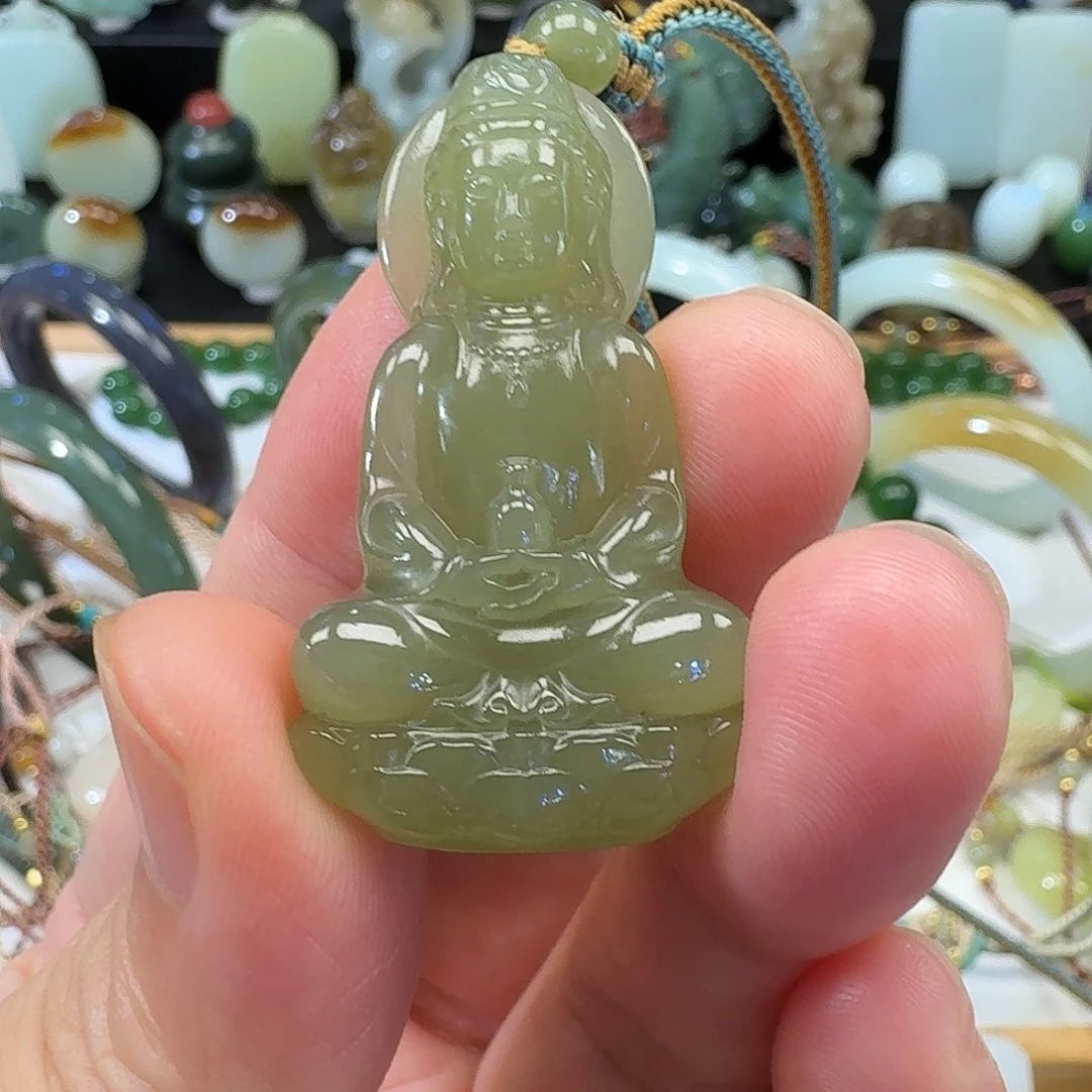 颈饰未镶嵌和田玉