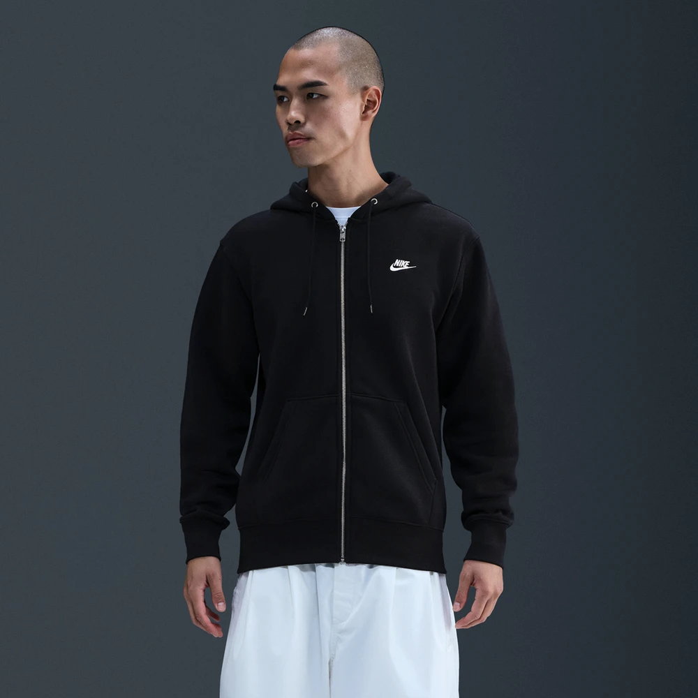 【滔搏联动】NIKE男子AS M NK CLUB BB FZ HOODIE外套FN3862-010