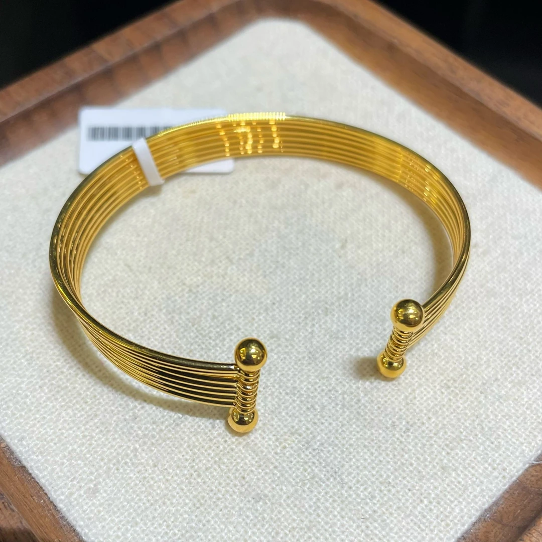【小鹏黄金】足金999金丝万缕5G工艺手镯17.56