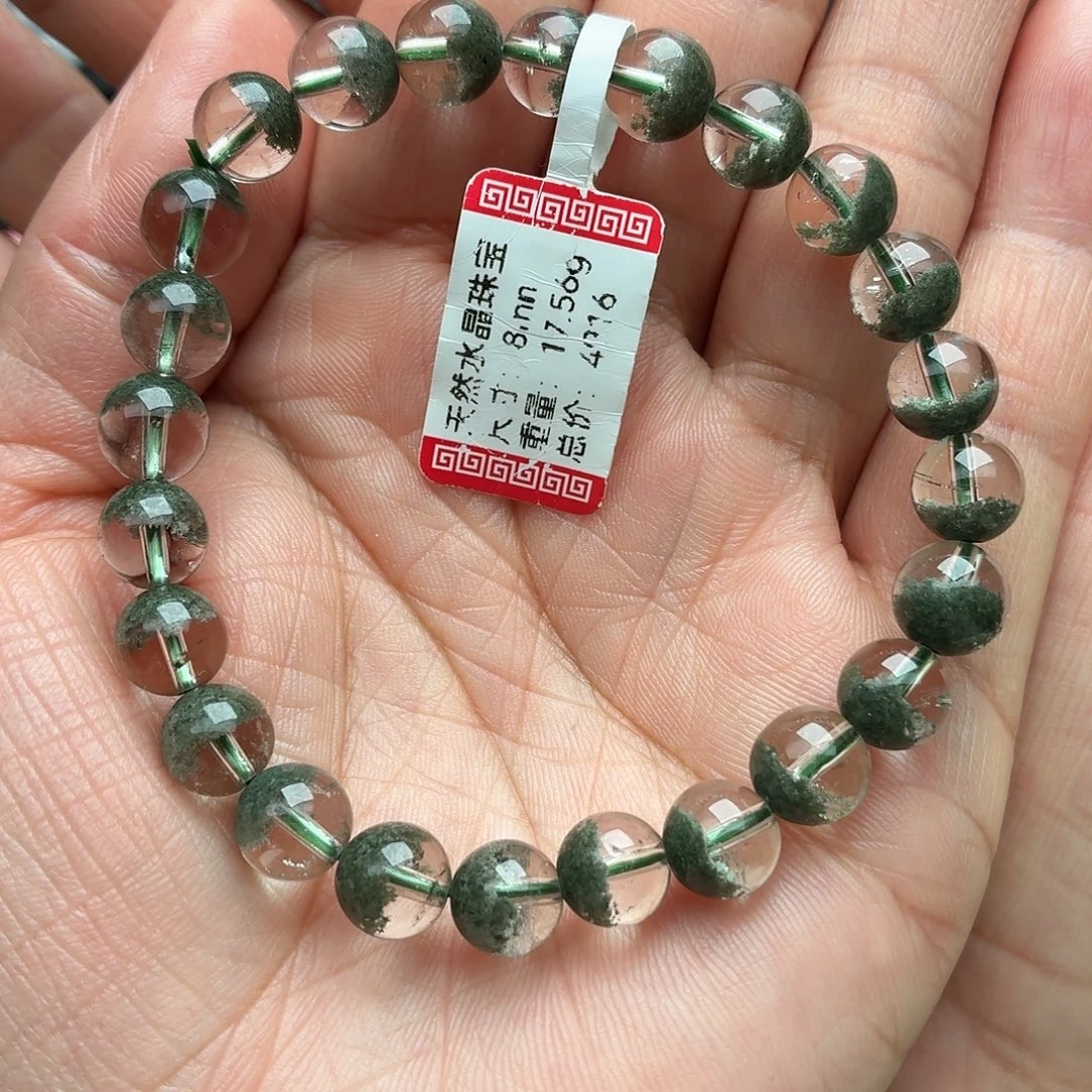 水晶手串未镶嵌天然水晶