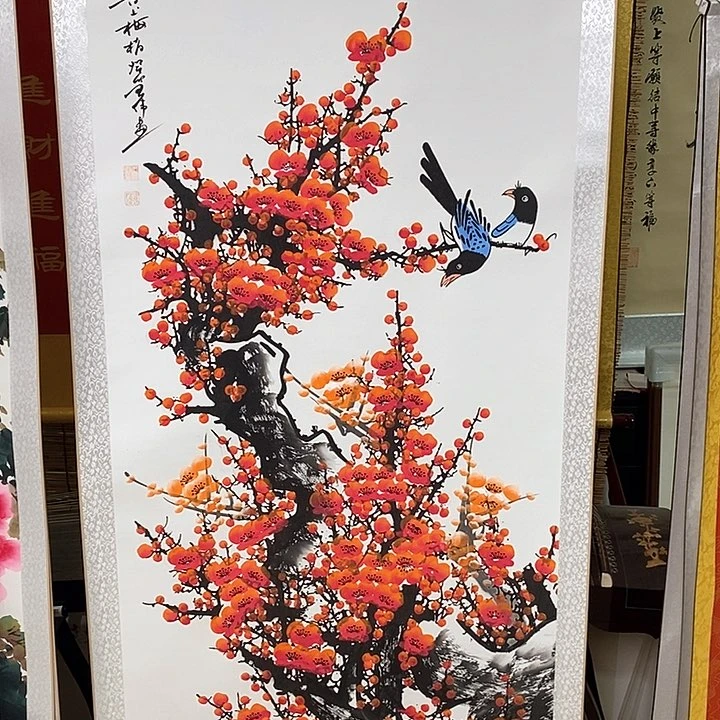 书法真人创作手写作品