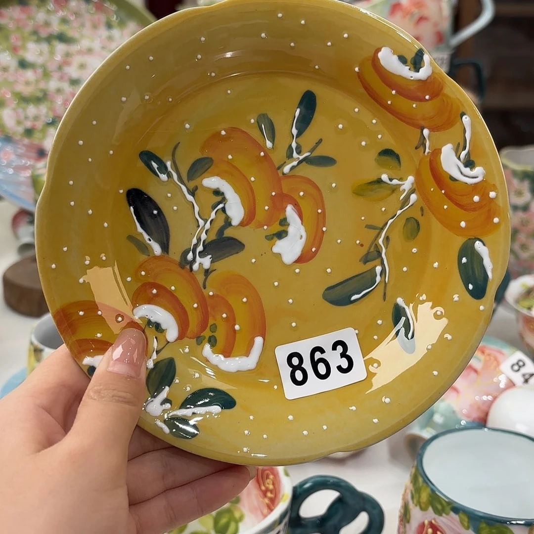 景德镇手绘高温釉下彩陶瓷茶具