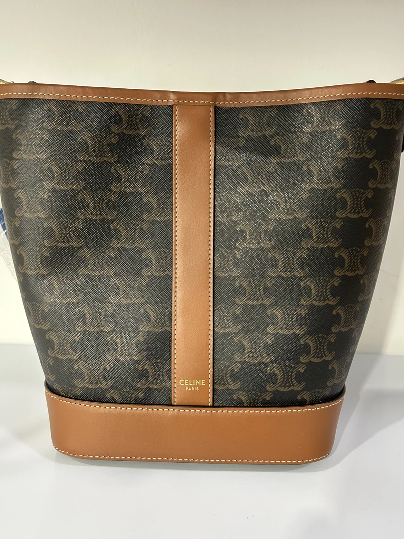 Celine/思琳 斜挎包 凯旋门老花水桶小号 ly6042/2503