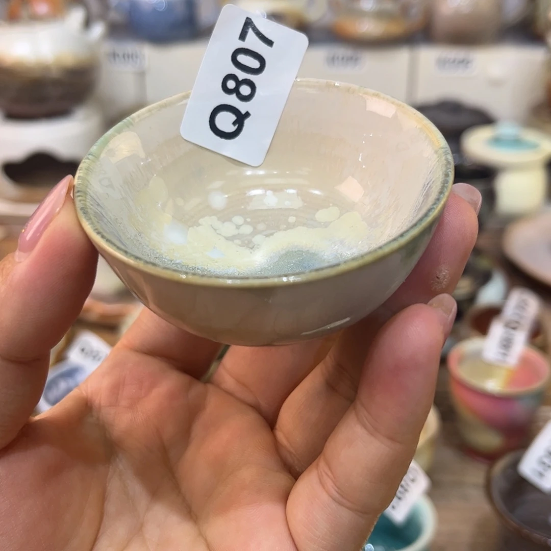 白泥茶杯陶瓷艺术