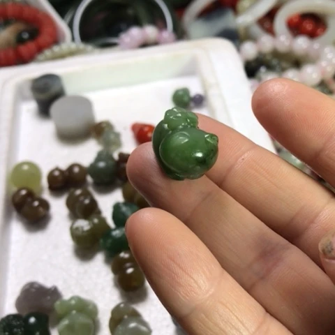 未镶嵌和田玉珠宝半成品涵*