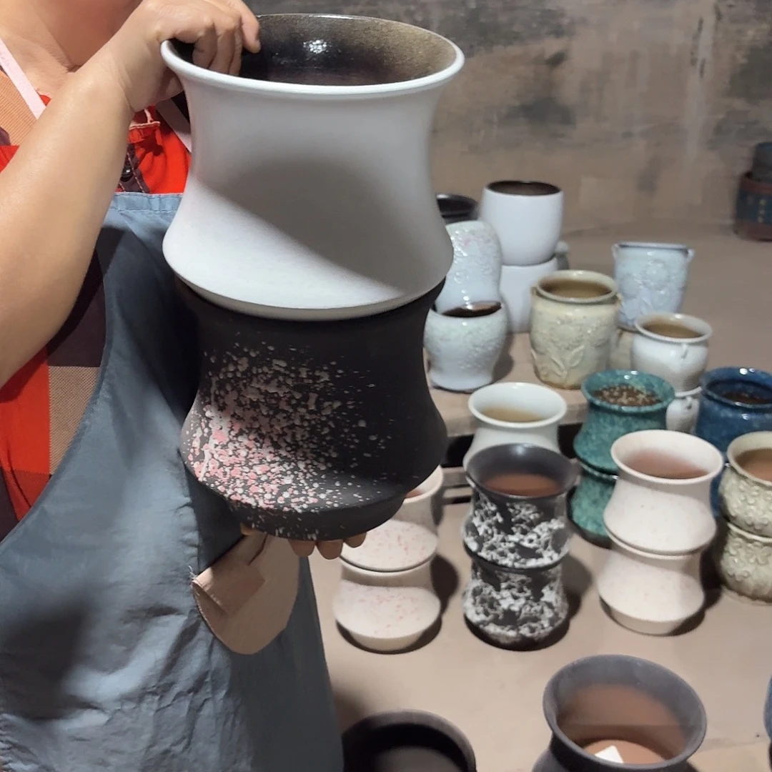 花盆紫砂口20高20