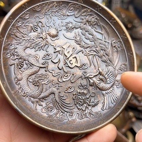 铜制文玩把玩物件
