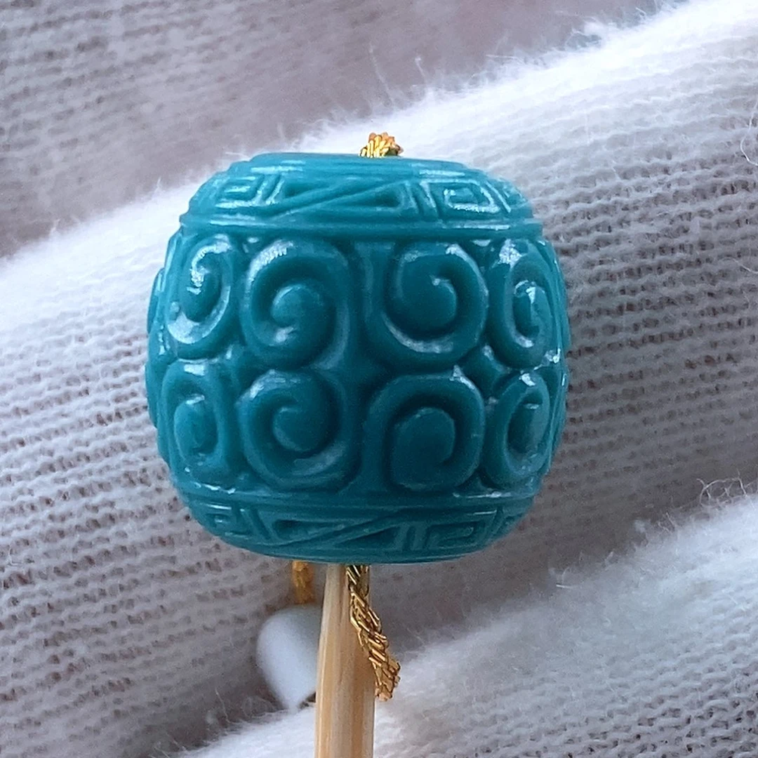 未镶嵌绿松石珠宝奇石