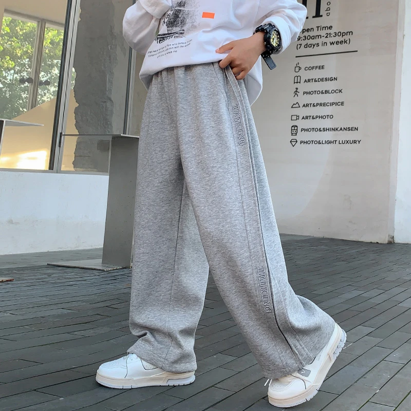 儿童装男童裤子春秋款2025新款中大童卫裤秋装休闲男孩秋季运动裤