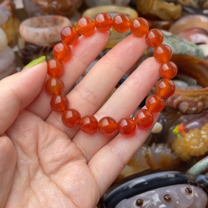 玛瑙/玉髓未镶嵌手链