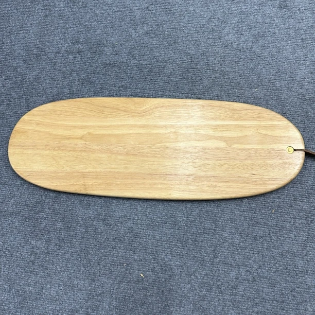 【096号】1364g微瑕木托盘西餐切牛扒板面包烘培蛋糕实木披萨盘菜板