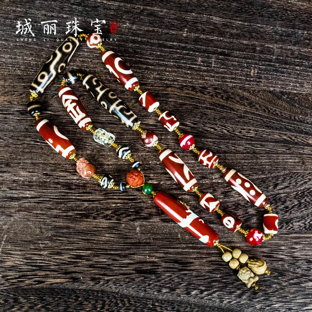 非金属皮质项链  【城丽】连山归藏万阵齐发易亿项链/条STZ-2909