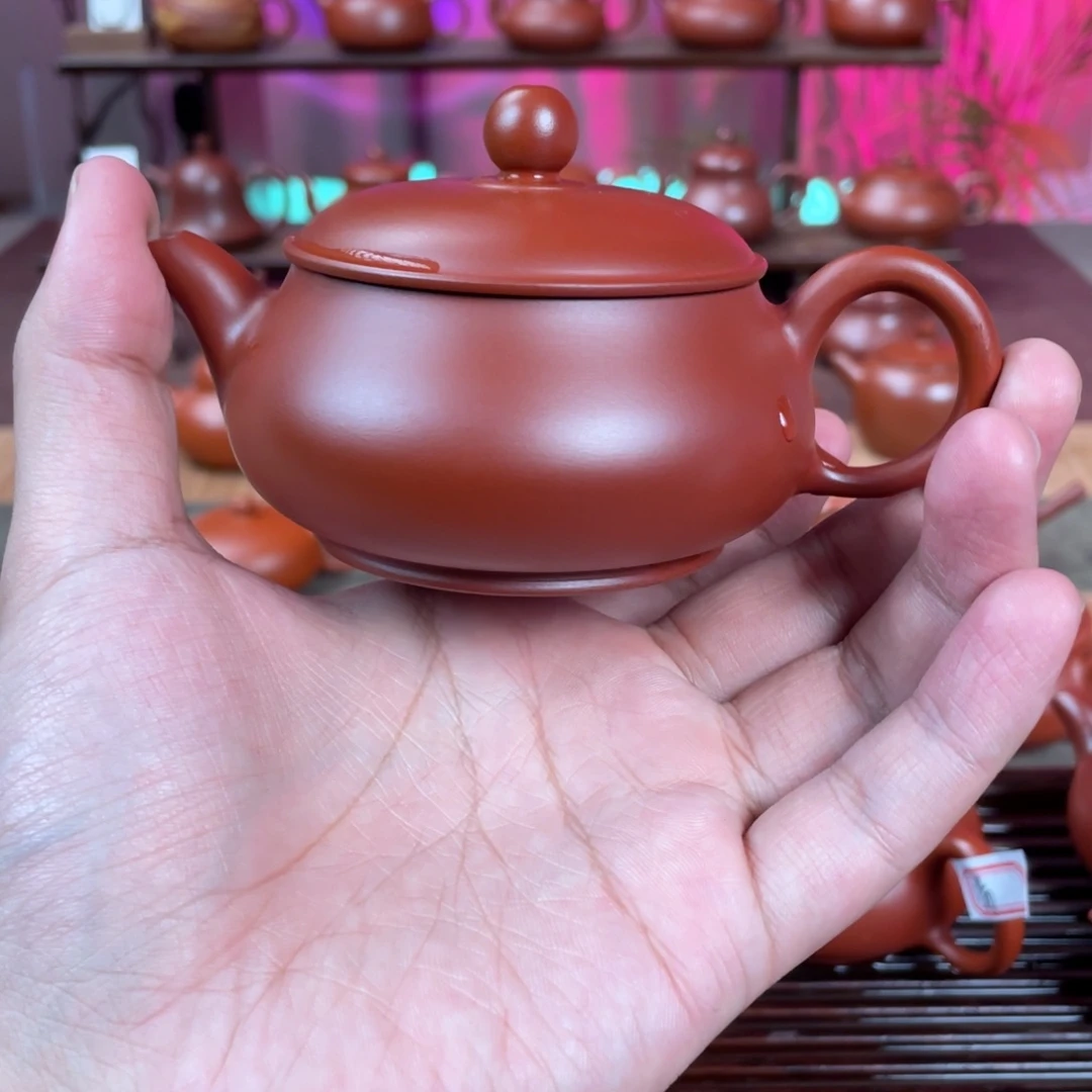 古***龍茶壶紫砂精工超薄明炉130cc