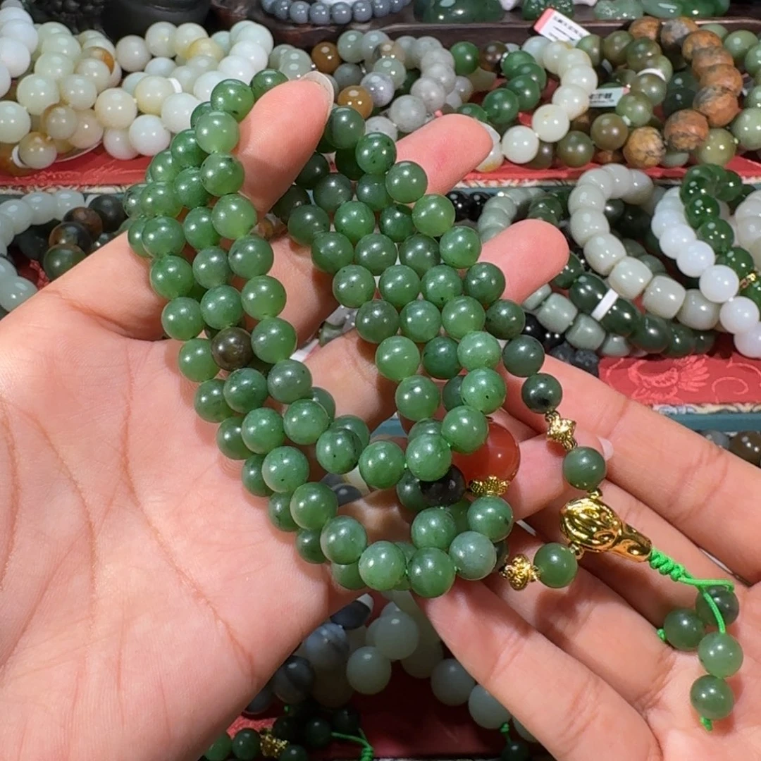 钢***y和田玉未镶嵌手链