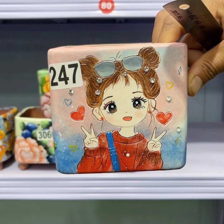 田小姐多肉花盆对