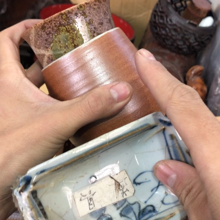 陶瓷孤品单件车里拍