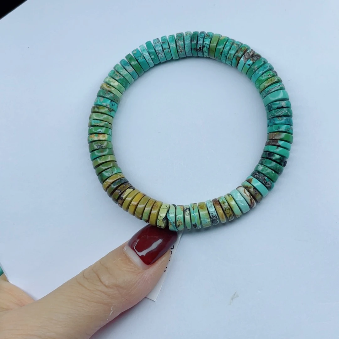 绿松石未镶嵌颈饰