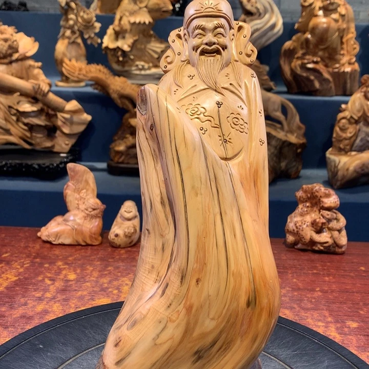 柏木（崖柏）根雕摆件